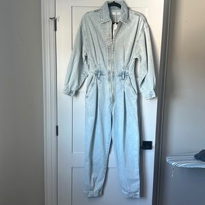 Denim boilersuit/jumpsuit - size Small